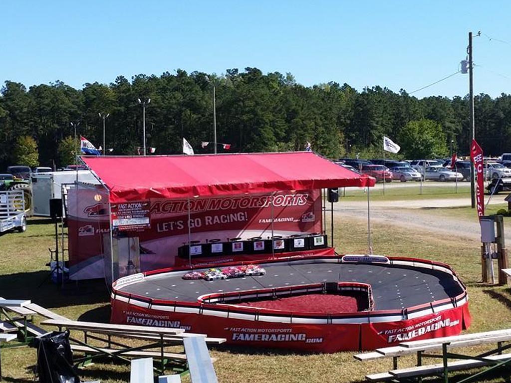Fame Racing booth